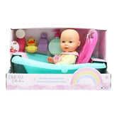 Set de Muñeca y Bañera 12 pulgadas